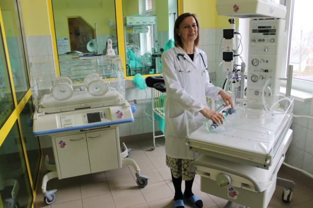 Sprzęt  dla szpitala w Człuchowie
