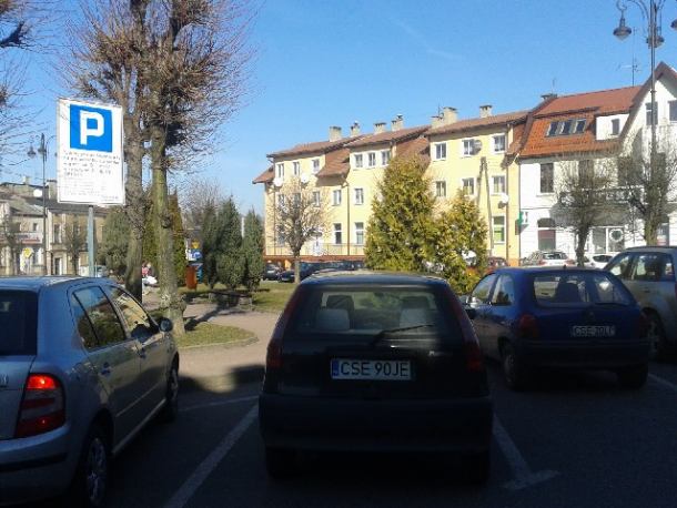 Strefa płatnego parkowania nie działa!