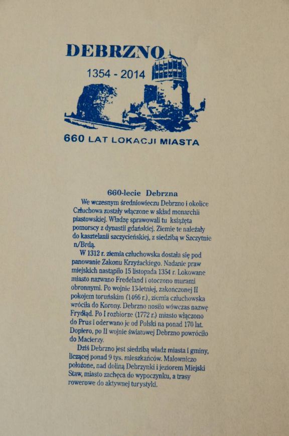660-lecie nadania praw miejskich Debrzna
