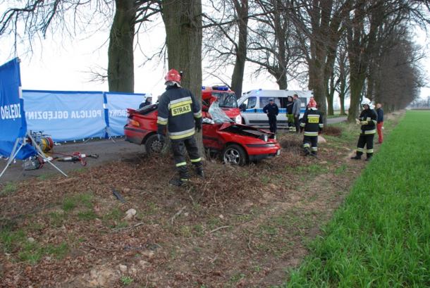 Śmiertelny wypadek na trasie Debrzno - Stanisławka