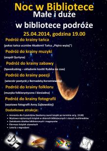 Pierwsza Noc w Bibliotece w Chojnicach