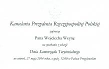 Prezes stowarzyszenia ´Buko´ z wizytą u Prezydenta RP