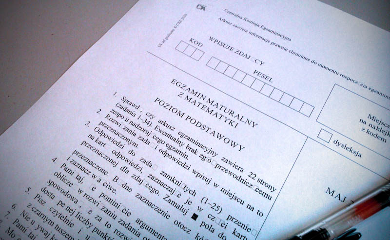 Matura z matematyki