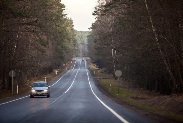 Nowy obszar zabudowany na trasie Chojnice - Czersk
