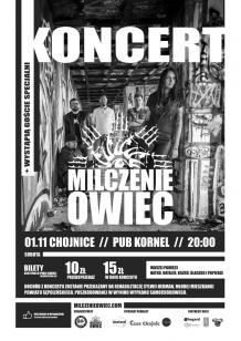 Milczenie Owiec zagra 1 listopada w Chojnicach dla przyjaciół