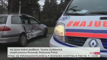 Karetka wjechała w samochód rozbity po wypadku. 5 osób zostało rannych