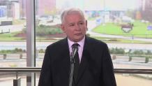 J. Kaczyński: Wyniki wyborów nieprawdziwe, żeby nie powiedzieć sfałszowane