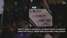 Miliony uczestników marszów przeciw terroryzmowi we Francji