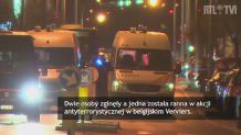 Obława na terrorystów w Belgii. Dwóch zabitych miało zgotować Belgii &acute;drugi Paryż&acute;