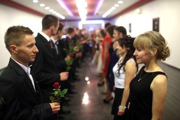 Studniówka uczniów z Technikum nr w 2 Chojnicach 