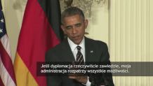 Obama wyśle broń Ukrainie? ´Jeśli dyplomacja zawiedzie, rozpatrzymy tę opcję.´