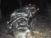 Kierująca jest ciężko ranna, półroczne dziecko zginęło na miejscu