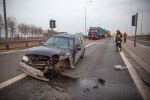  Jeden z kierowców chciał uciec z miejsca wypadku (FOTO)