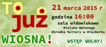 Muzyka filmowa na przywitanie wiosny - koncert