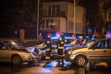 Zderzenie osobówek na Gdańskiej (FOTO)