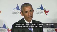 H. Clinton ogłasza start w wyborach. B. Obama: Byłaby wspaniałym prezydentem