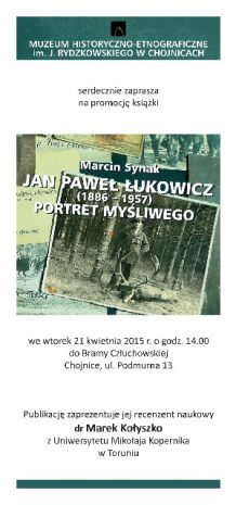 Promocja książki w chojnickim muzeum 