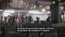 Ocaleni imigranci już we Włoszech. W katastrofie kutra zginęło ponad 800 osób