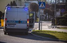 Potrącenie rowerzystki w Chojnicach