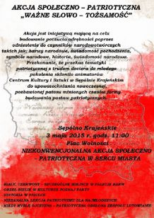 Obchody święta Konstytucji 3 Maja w Sępólnie Krajeńskim