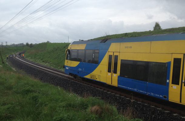 Tragiczny wypadek na torach w pobliżu Kościerzyny (FOTO)