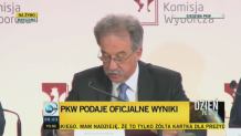 A. Duda 34,76 proc., B. Komorowski 33,77 proc. PKW podała oficjalne wyniki wyborów