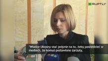 Prokurator Krymu ścigana przez władze Ukrainy. Pokłonskaja zapowiada &acute;reakcję - niespodziankę&acute;