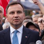 Andrzej Duda podczas wizyty w Chojnicach w maju 2015 roku. Fot. ppm