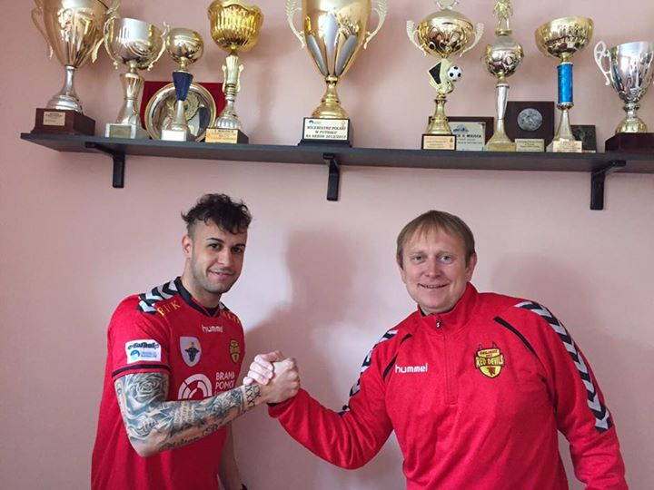 Brazylijczyk w kadrze Red Devils Chojnice
