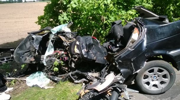 Tragedia w Lubaniu: śledczy sprawdzą, czy kierowca był trzeźwy