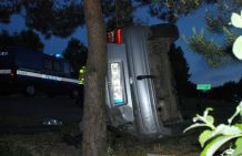 Wypadek w Głodowie. Kierowca był pijany