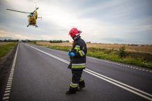 12-letnia dziewczynka poważnie ranna w wypadku w Będominie