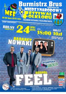 Kabaret Nowaki i koncert zespołu FEEL
