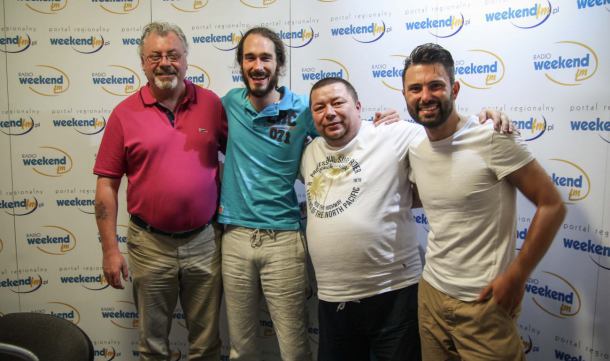 Steve ´Big Man´ Clayton (UK) i Robert Roth (AUSTRIA) w Weekend FM