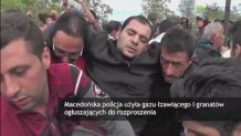 Stan wyjątkowy na granicy Macedonii. Policja użyła gazu wobec uchodźców 