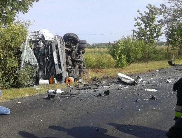 Wypadek w Kornem. Kierowca zmarł w szpitalu