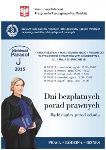 Tydzień bezpłatnych porad prawnych w Kościerzynie