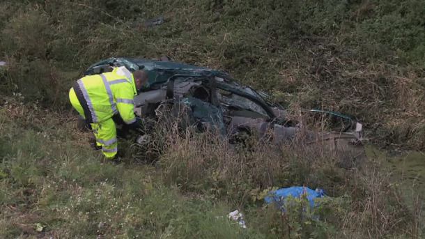 Wypadek na przejeździe kolejowym pod Koszalinem. Jedna osoba została ranna