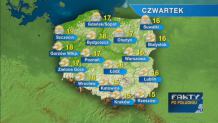 Od czwartku coraz cieplej. W niedzielę nawet 24 stopnie