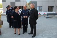 Teresa Piotrowska wizytowała komendę policji w Tucholi