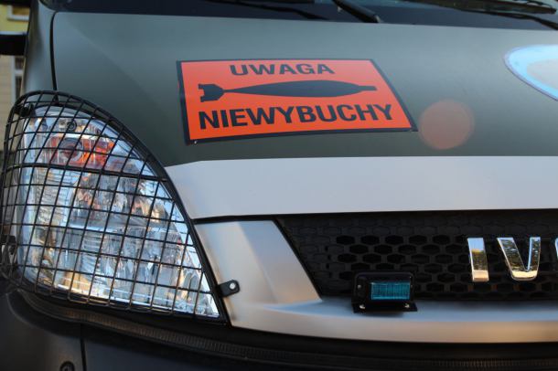 Bombowa bryka. Dosłownie!