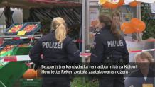 Atak nożownika w Kolonii w Niemczech. Zaatakowana została kandydatka na nadburmistrza miasta