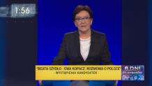 E. Kopacz do wyborców: Jesteśmy jedyną partią, która może zatrzymać tych, którzy idą do władzy tylko po władzę