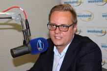 Kandydat na posła z partii Pawła Kukiza Paweł Tanajno w studiu Weekend FM
