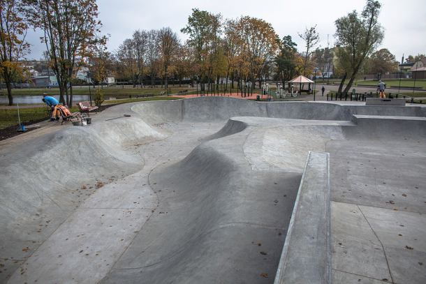 Skatepark w Parku 1000-lecia już prawie gotowy
