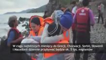 Mróz ich nie zatrzyma. ONZ: Dziennie 5 tys. uchodźców będzie docierać do Europy