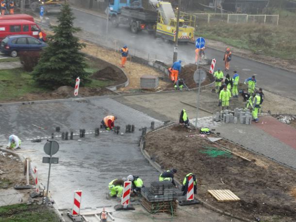 Schetynówka w Sępólnie opóźniona