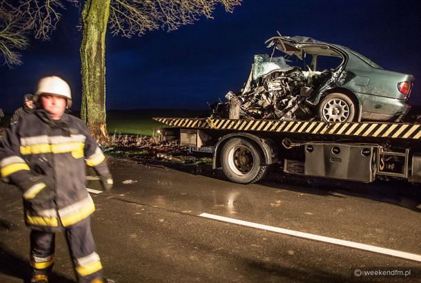 Wypadek koło Przechlewa. Nie żyje 20-latek
