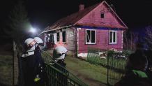 Pożar drewnianego domu na Podlasiu. Zginęły dwie dziewczynki