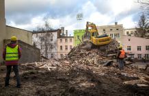 Kamienica zniknęła z krajobrazu Chojnic (FOTO)